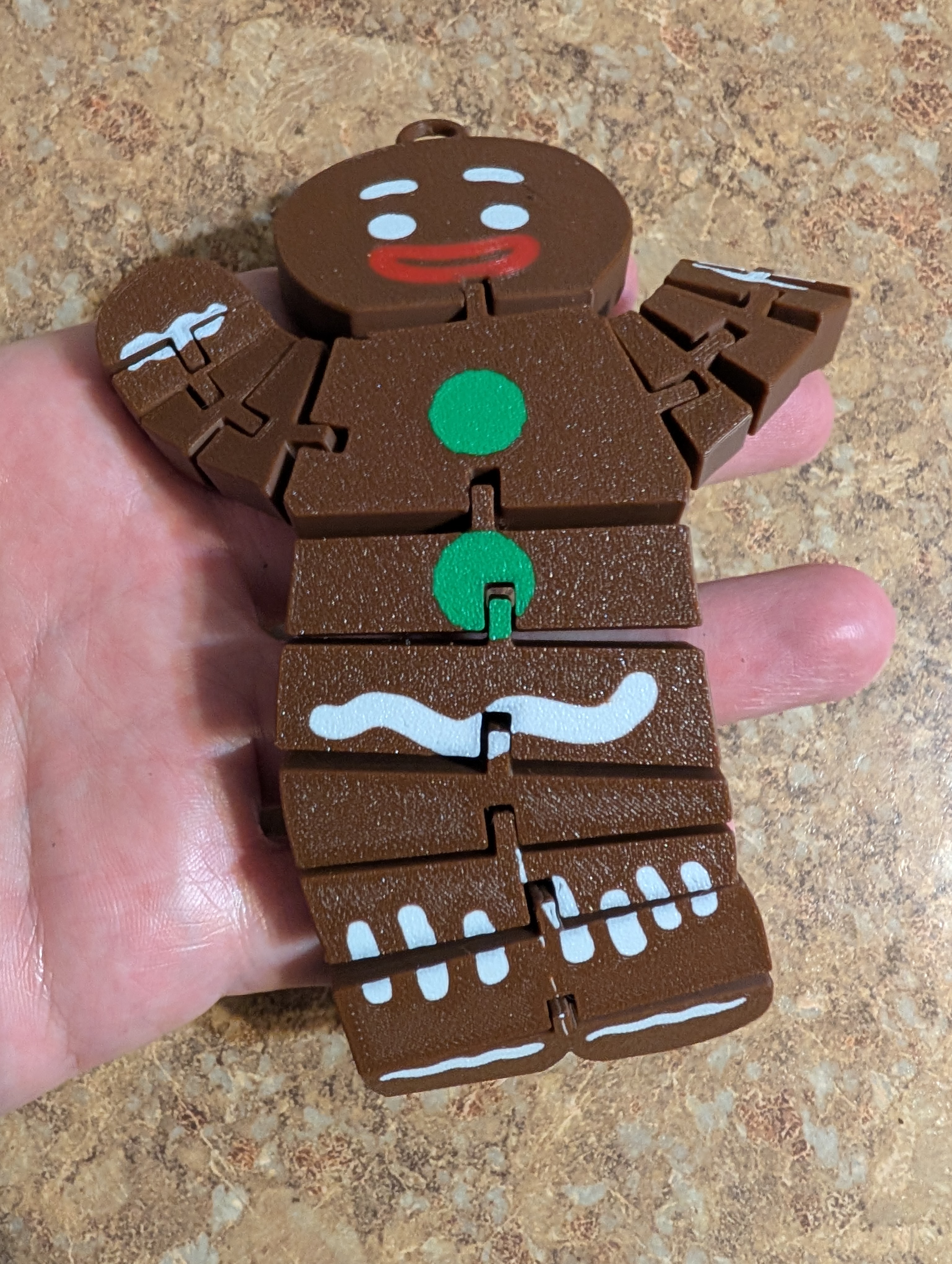 Miniatura 3 do modelo 3D Gingerbread flexi