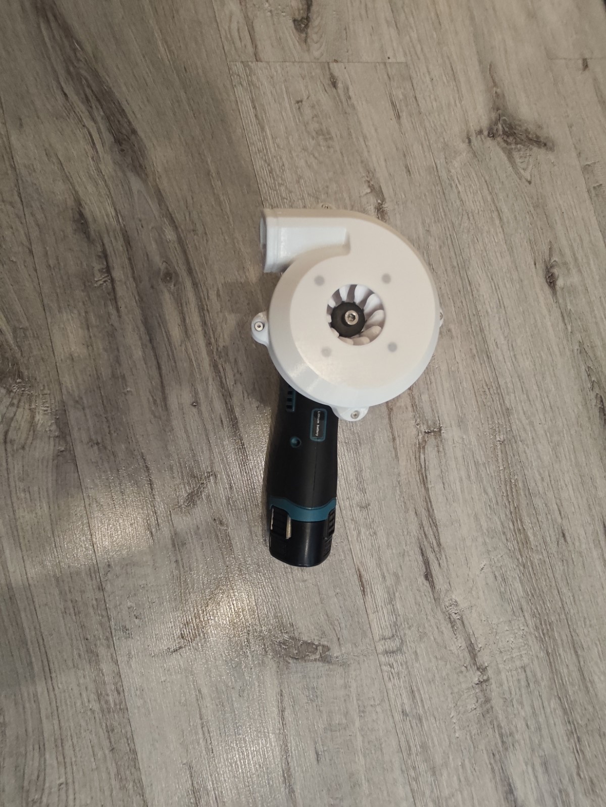 Miniatura 14 do modelo 3D Air pump from small angle grinder