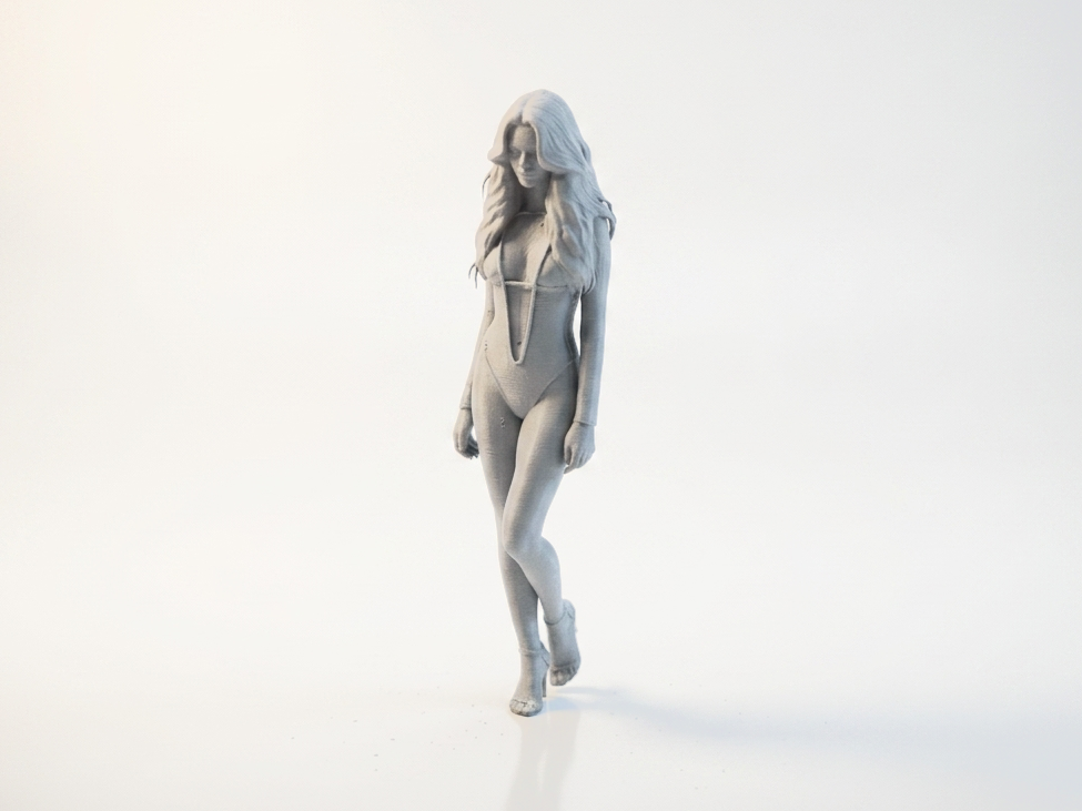 Female Figure Statue Collectible 3D Printable