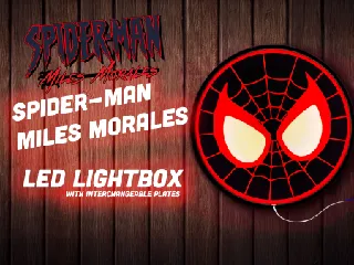 SPIDER-MAN - MILES MORALES - LIGHTBOX - MARVEL