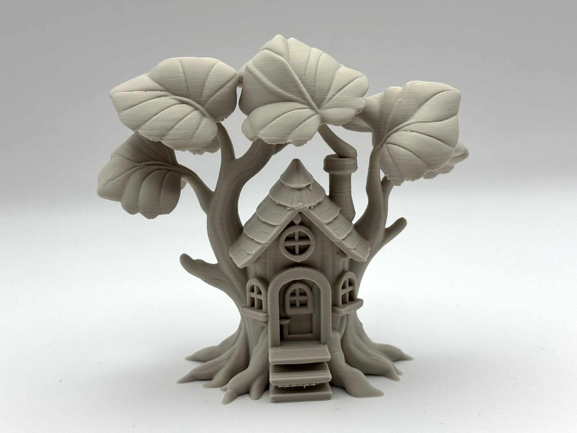 Monstera Fairy House