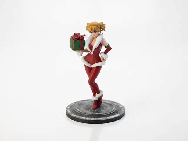 Christmas Lady Gifts Figurine Female 3D Printable
