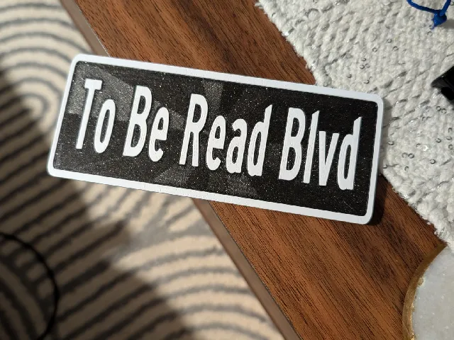 Bookish Street Signs