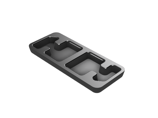 Pelican 1030 Cover Narcan Holder with retention