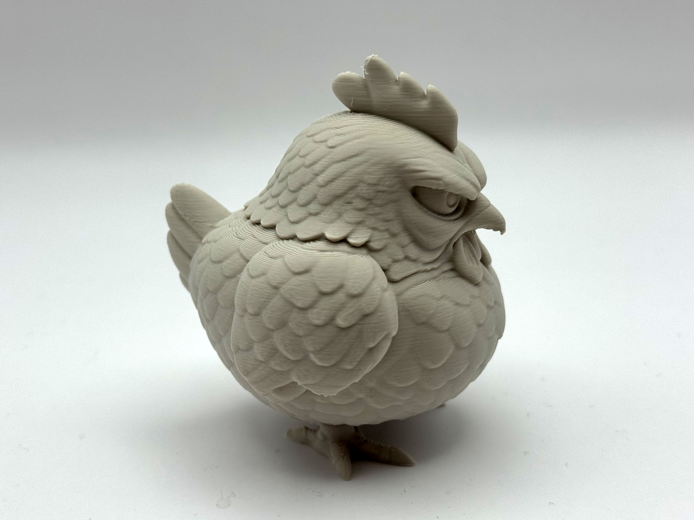 Miniatura 4 do modelo 3D Grumpy Chicken