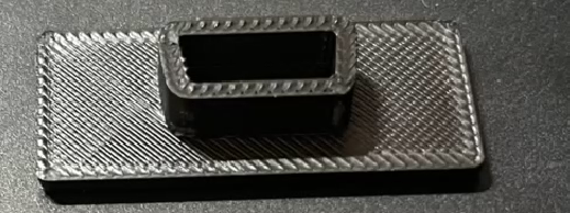 Joystick port cover for MSXBOOK/OneChipBook