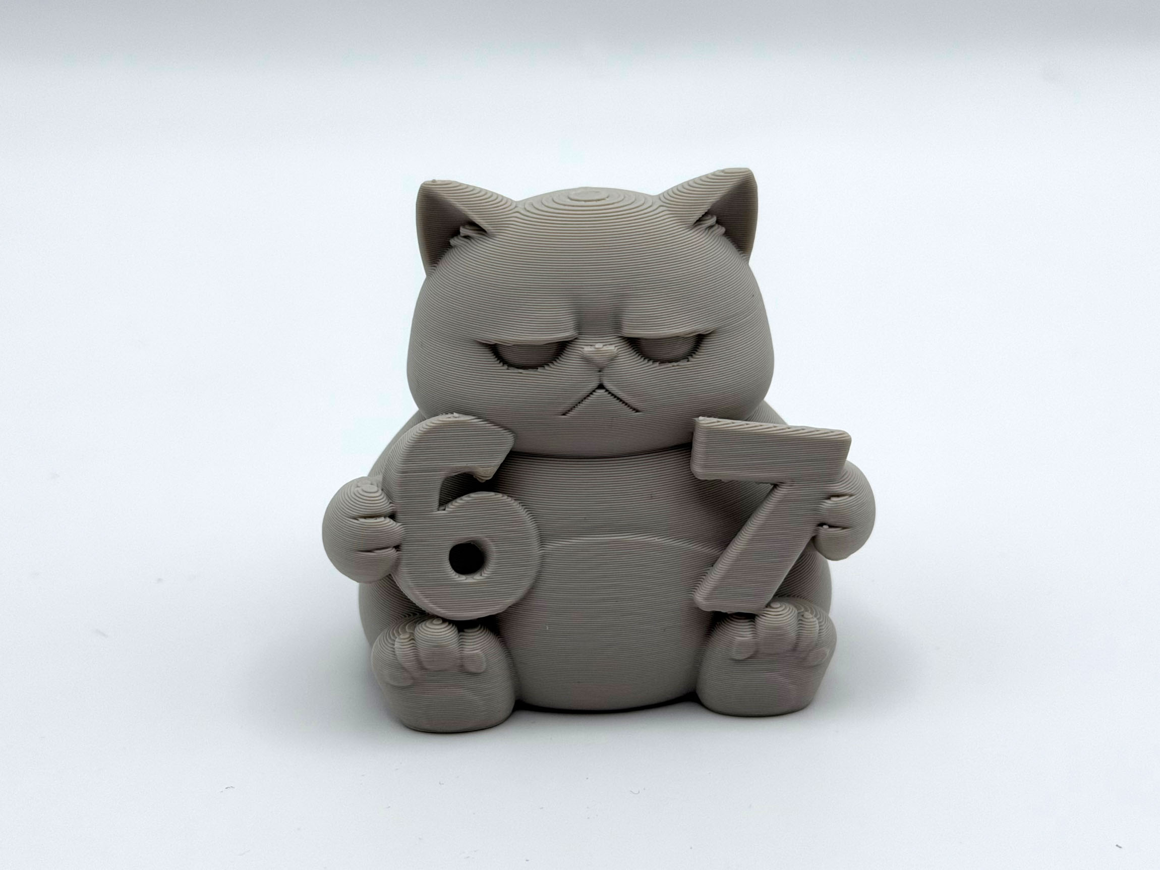 Miniatura 5 do modelo 3D Grumpy 6-7 Kitten