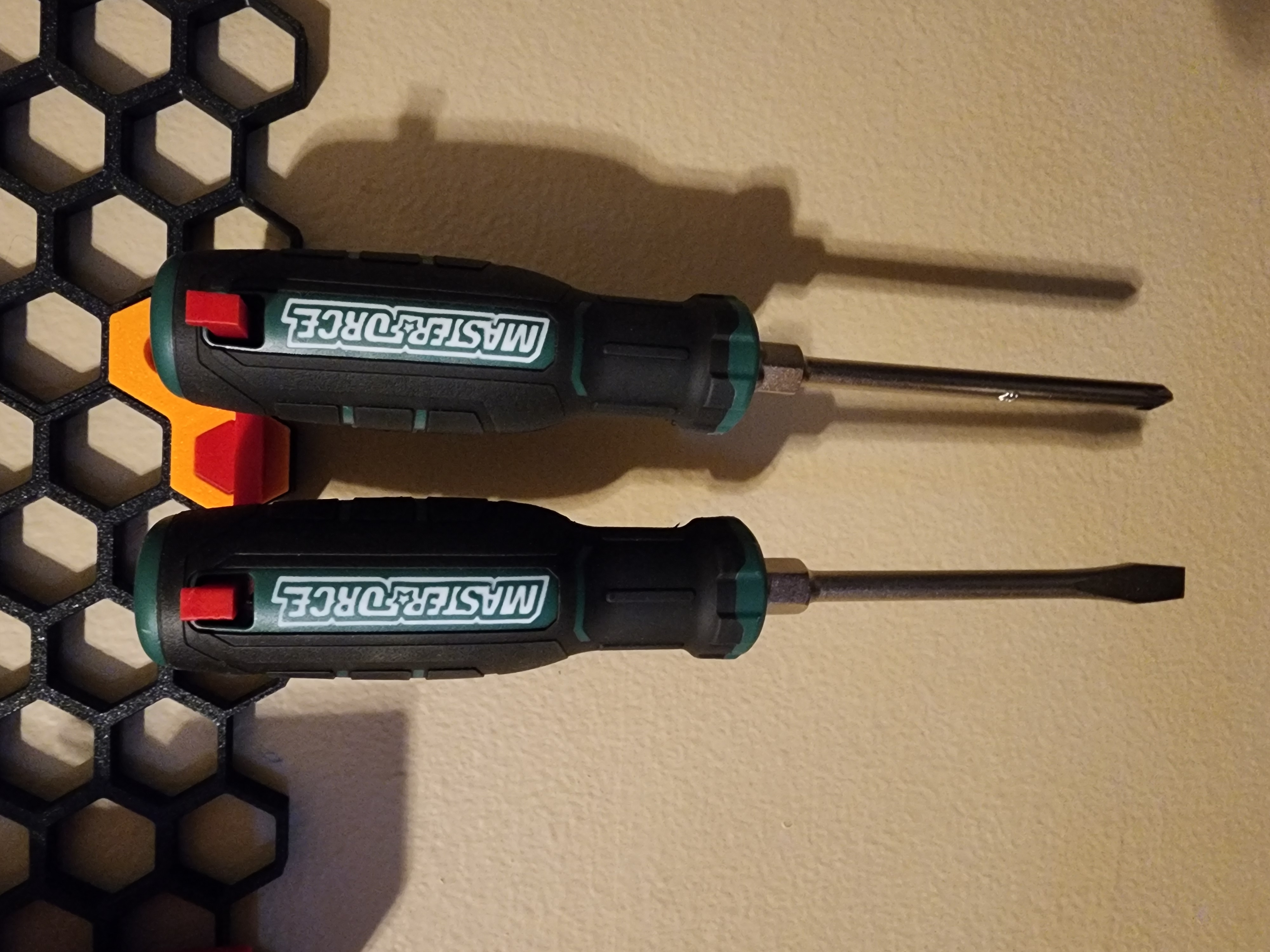 Dual Screwdriver HSW Hook Easy Print or Scissors