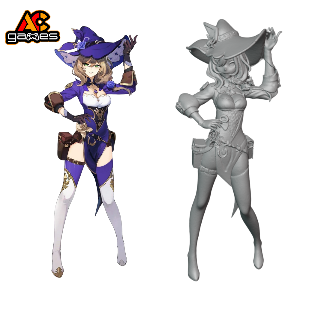 Lisa Genshin Impact pose 2