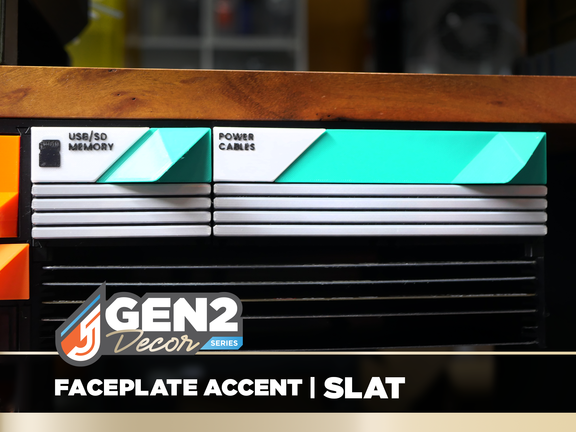 GEN2 Decor Faceplate Accent - Slat