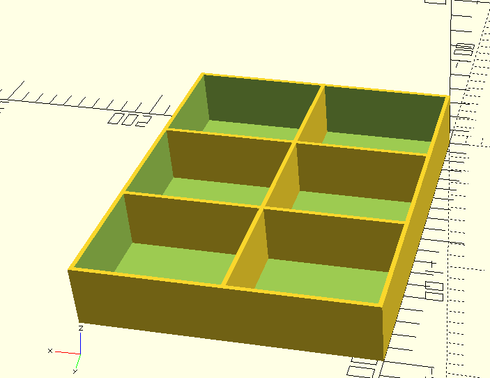 Parametric Drawer Organizer