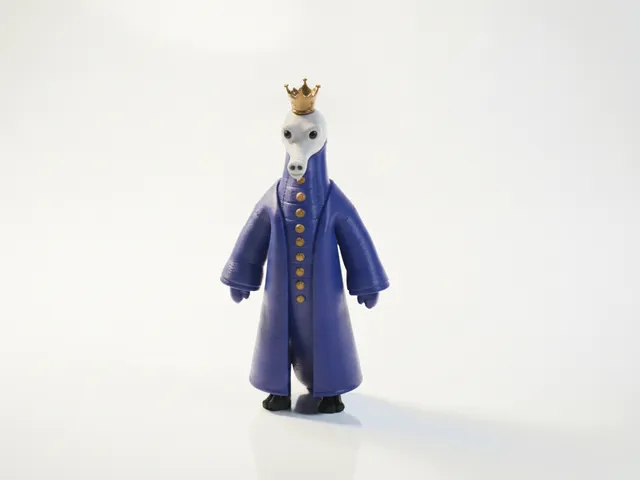 Dragon King Figurine Fantasy Character 3D Printable
