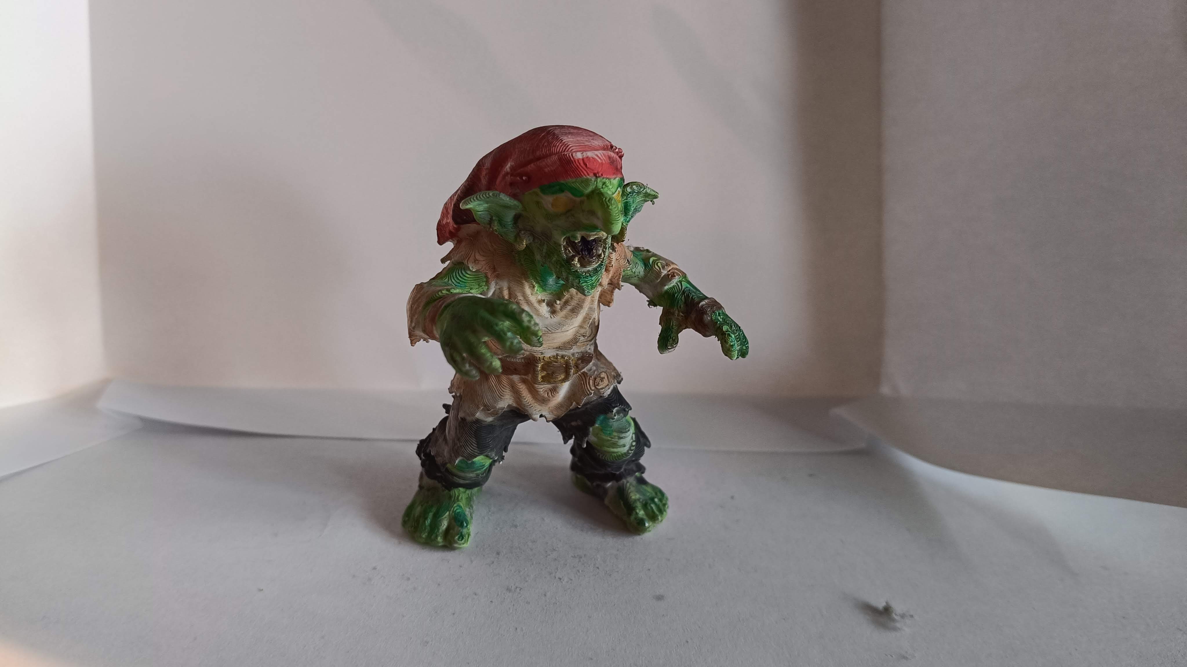 Zombie goblin 3D model by Helpman