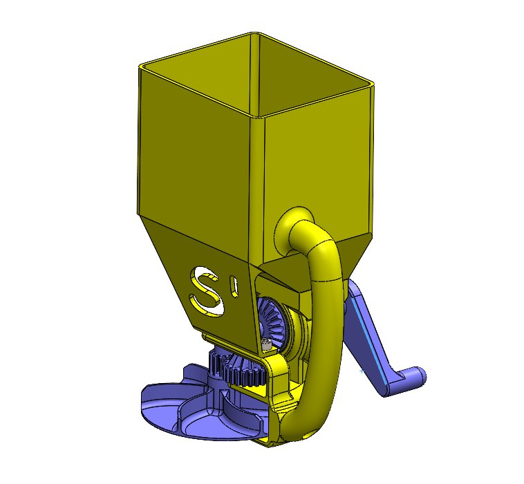 Broadcasting Grass Seed Spreader — miniatura 5