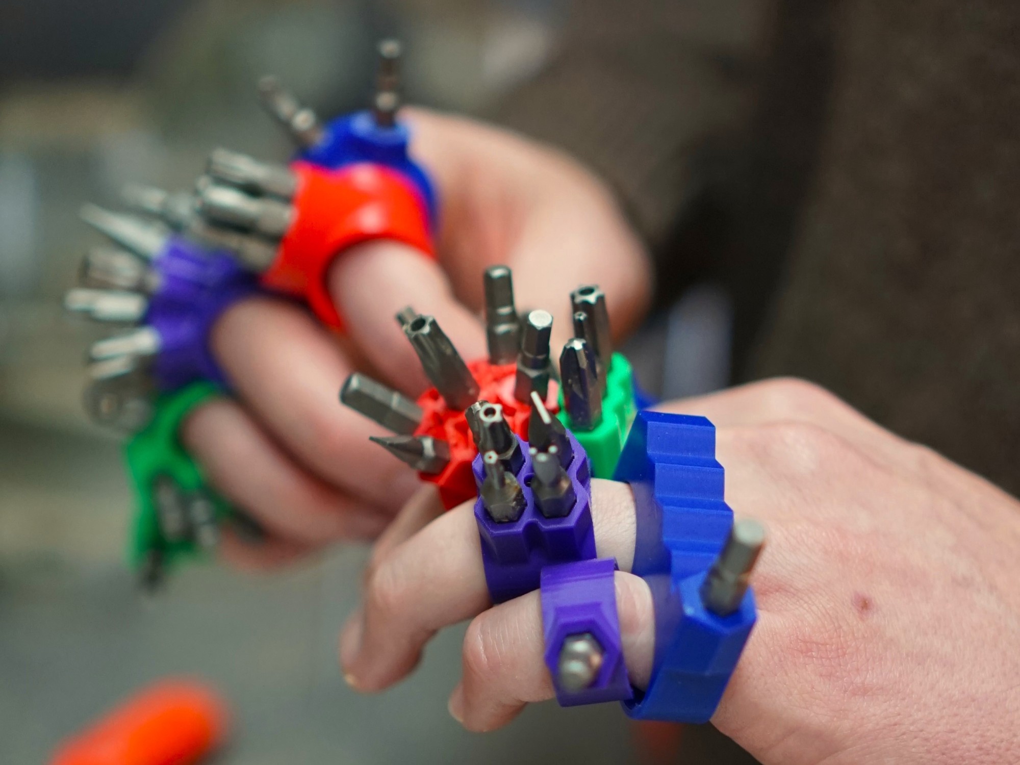 Hex Bit Rings - Pack 2
