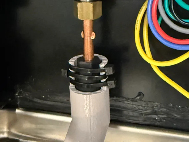 Rancilio Silvia v6 v6E water outlet spout
