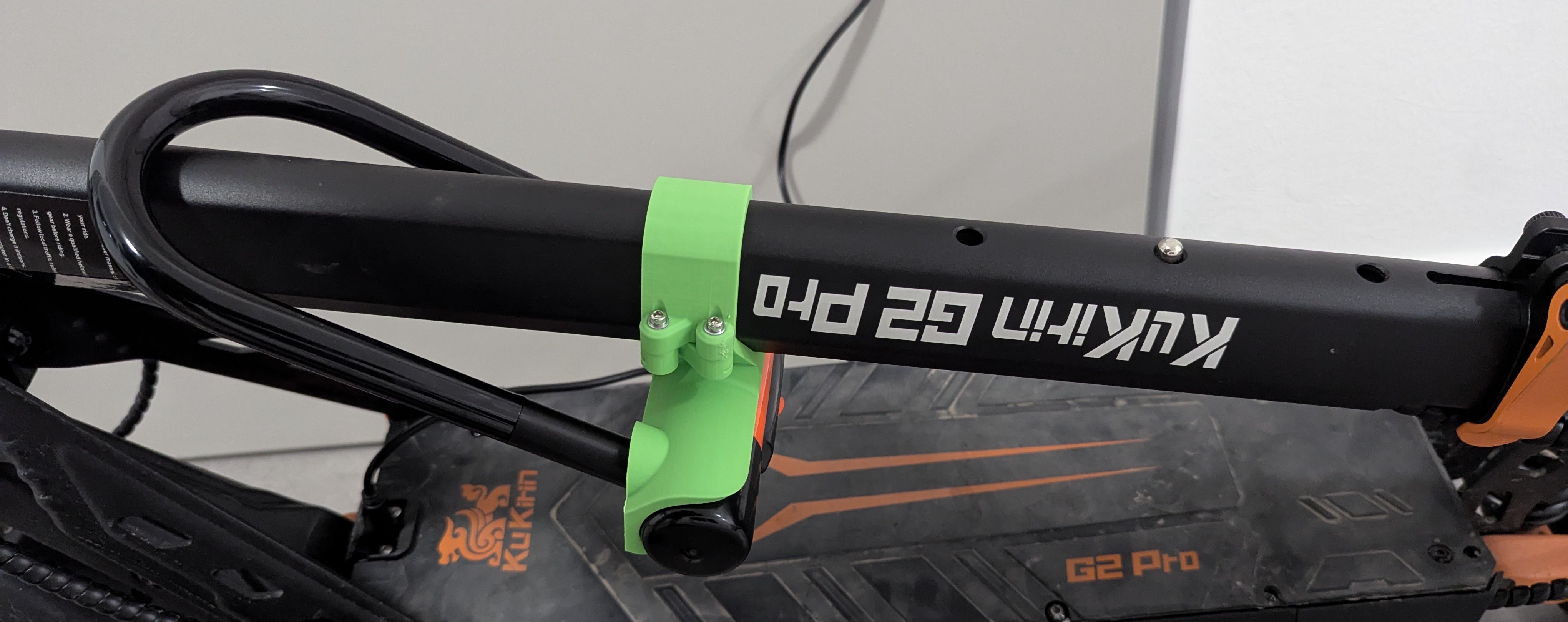 Kryptonite Evolution Mini-7 Lock Mount for KuKirin G2 Pro — miniatura 3