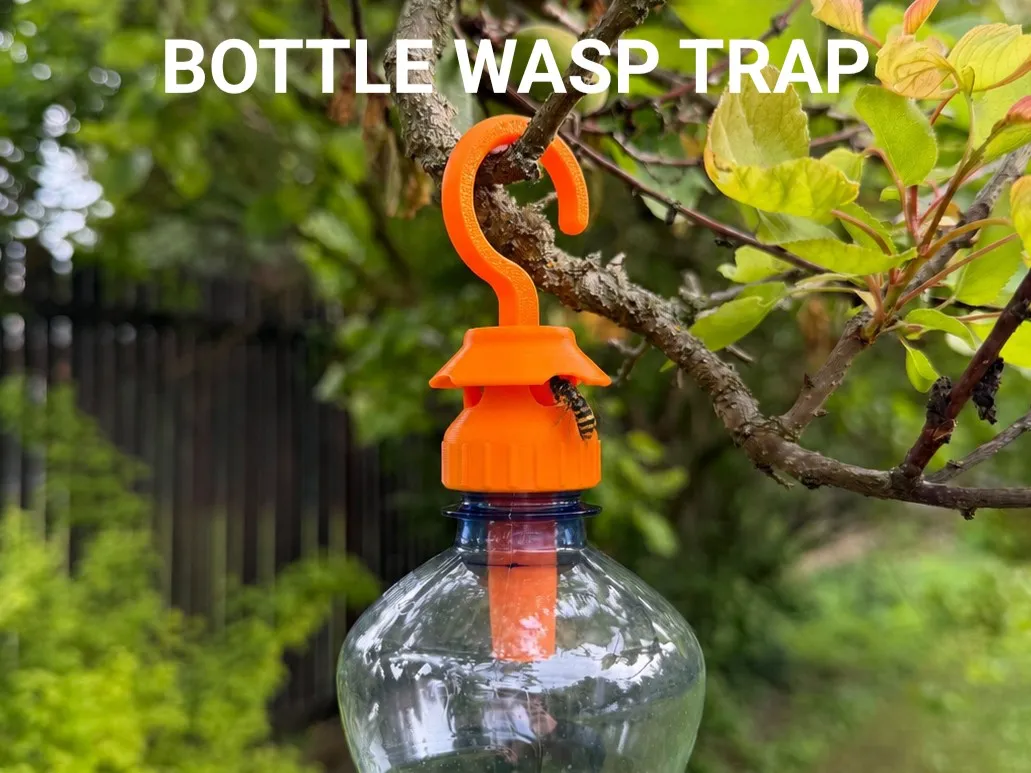 Bottle Wasp Trap by fifindr | Download free STL model | Printables.com