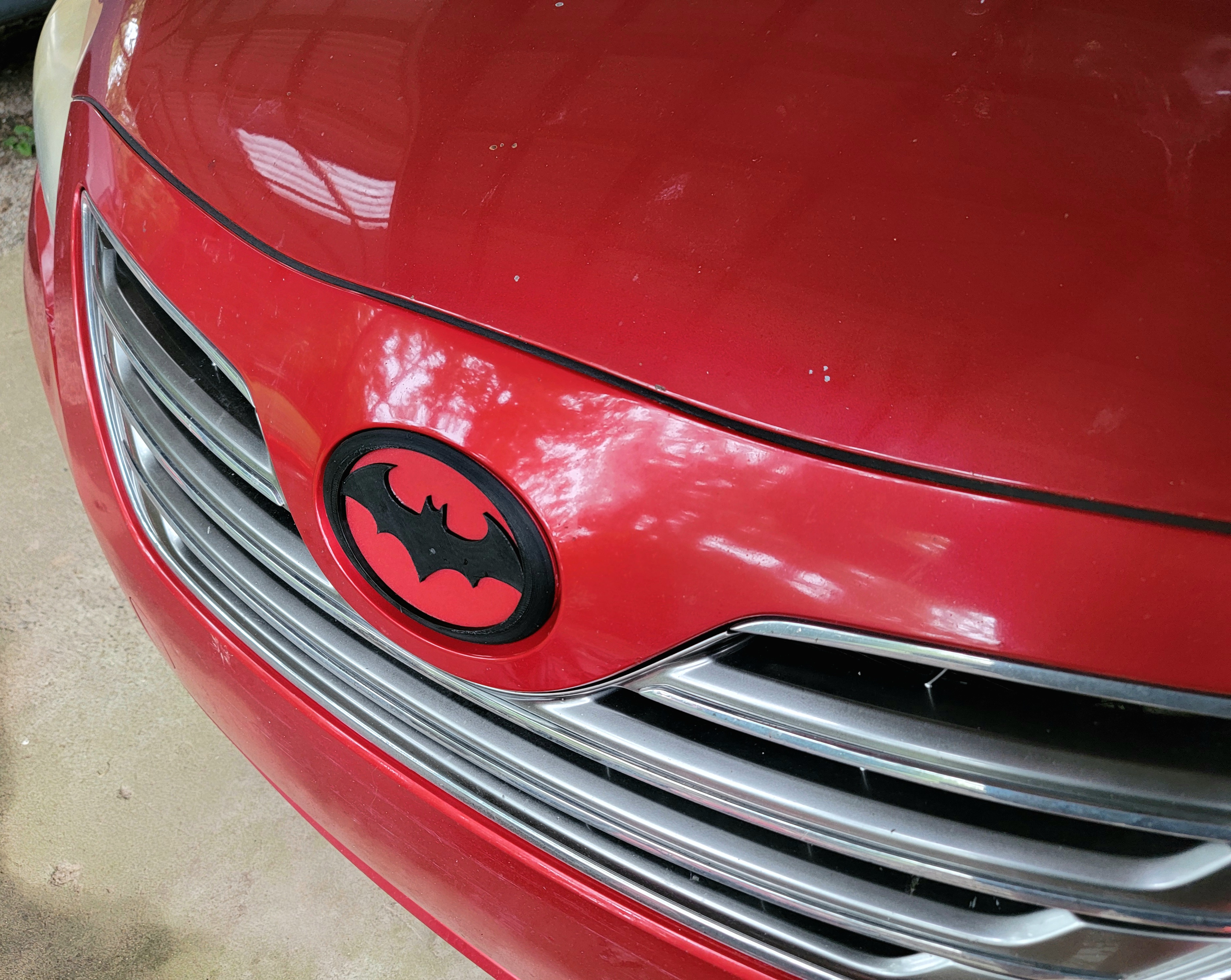 Toyota Batman Emblem