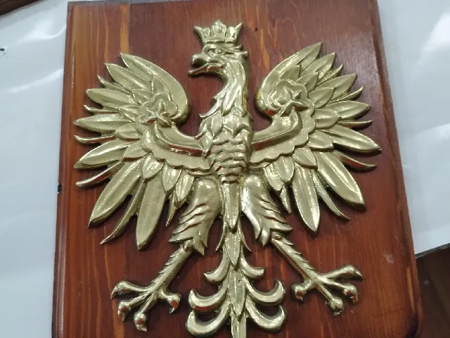 Old plate PRL Wood for ...
