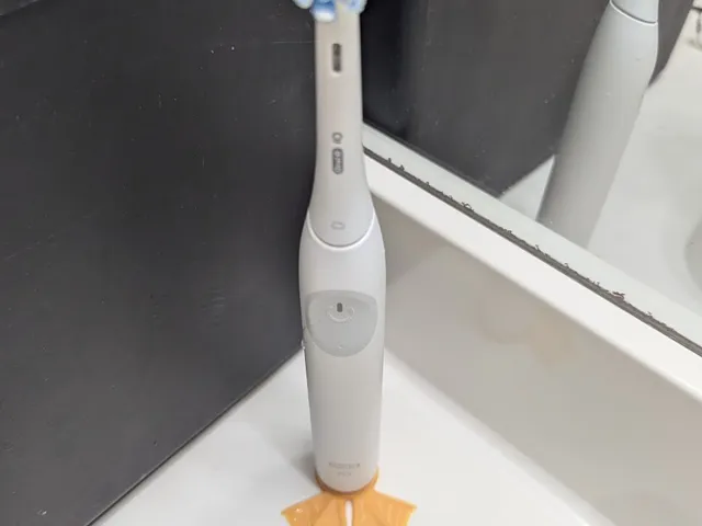 Remix of duck's feet for Oral-B toothbrushes with a larger base