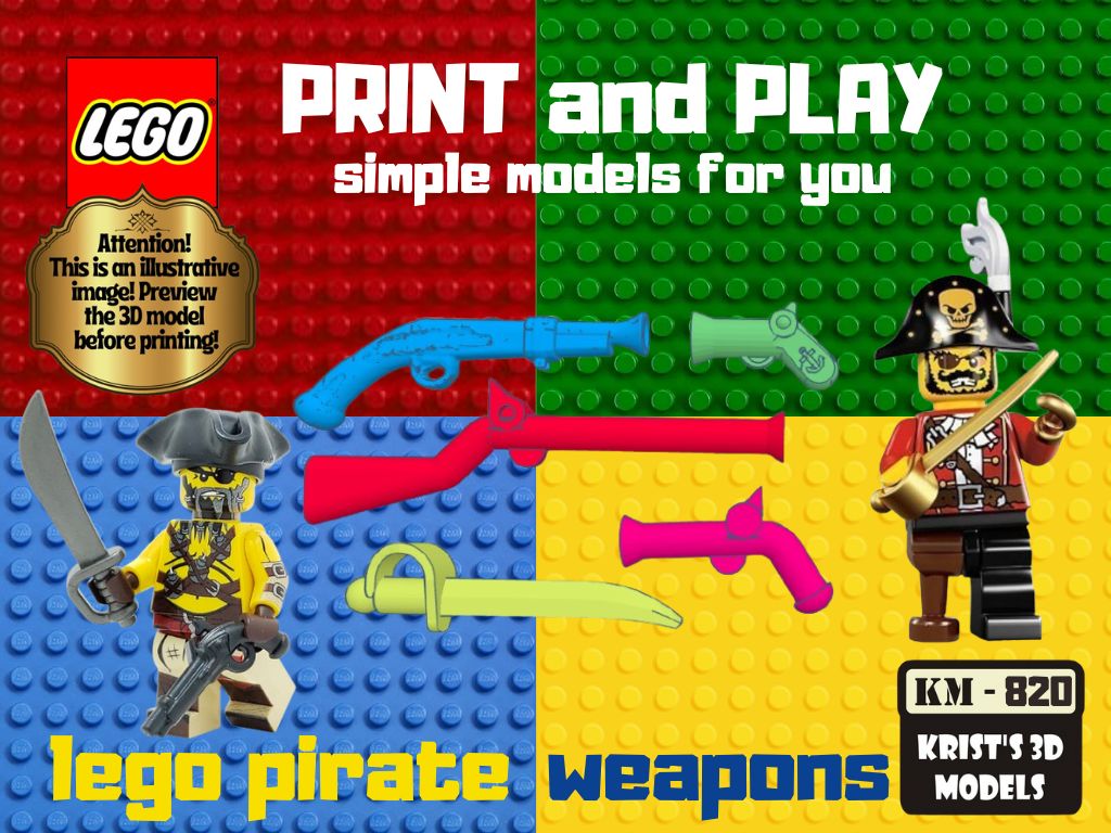 lego pirate weapons
