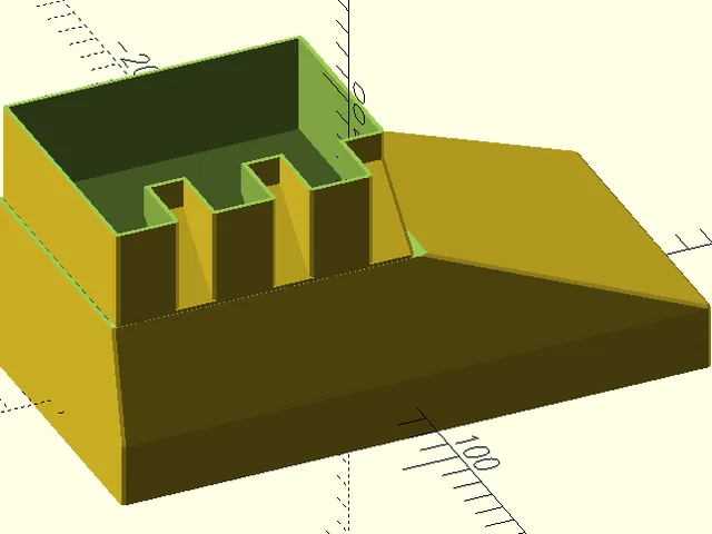 Parametric Fan duct for Nvidia CMP 170hx
