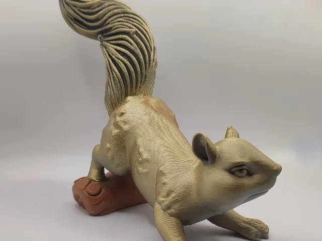 Decorative Squirrel Figurine