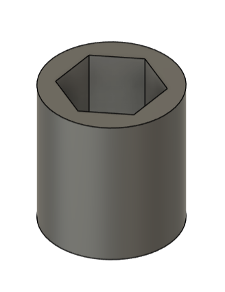 1/2 in bolt head cap.
