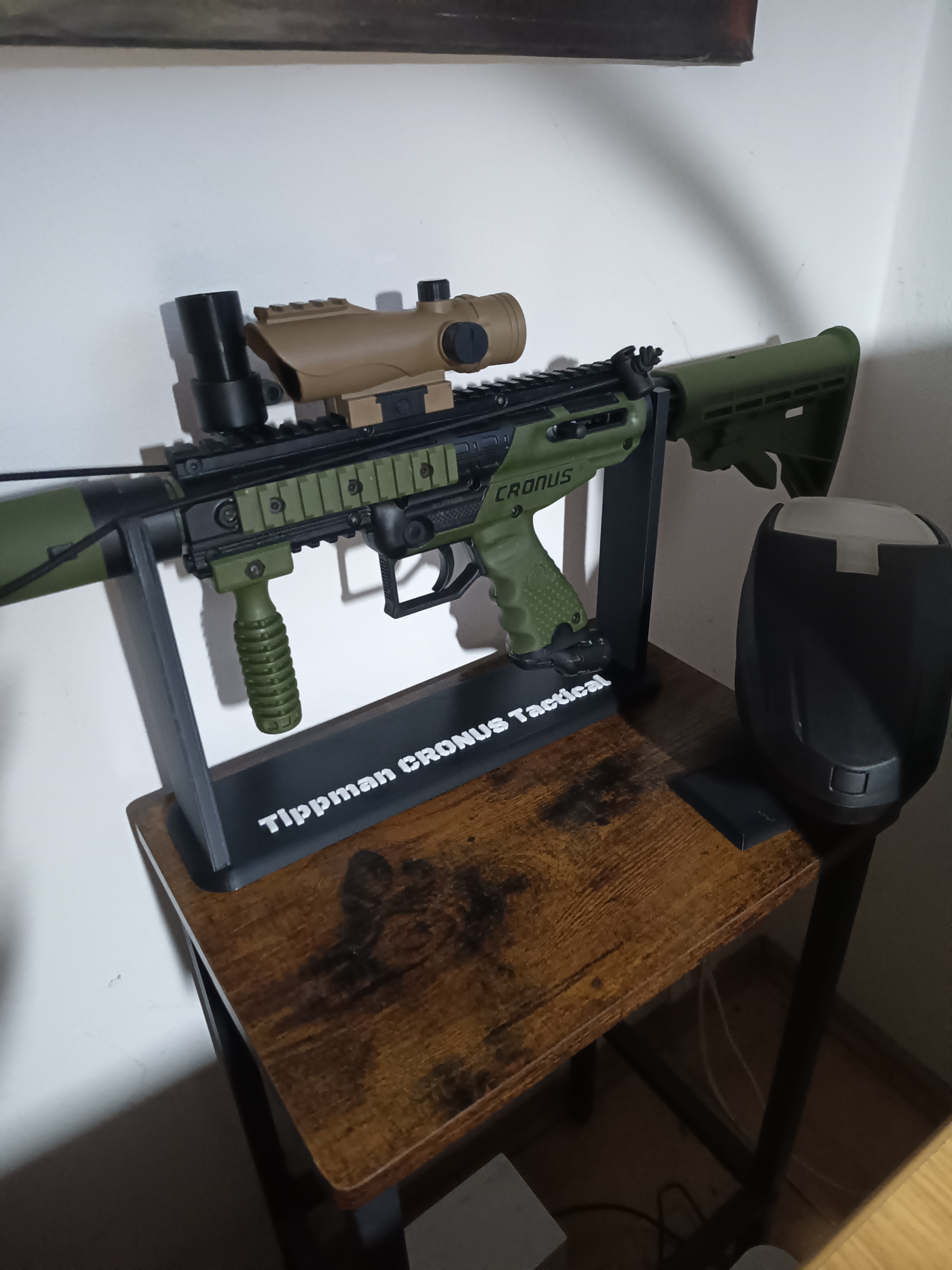 Paintball Stand Tippman Cronus Tactical