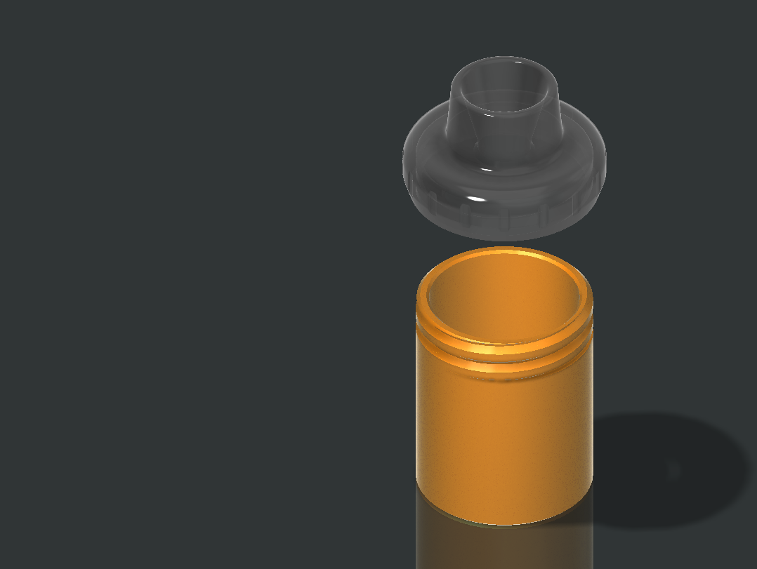 Miniatura 4 do modelo 3D Grease container approx. 50ml