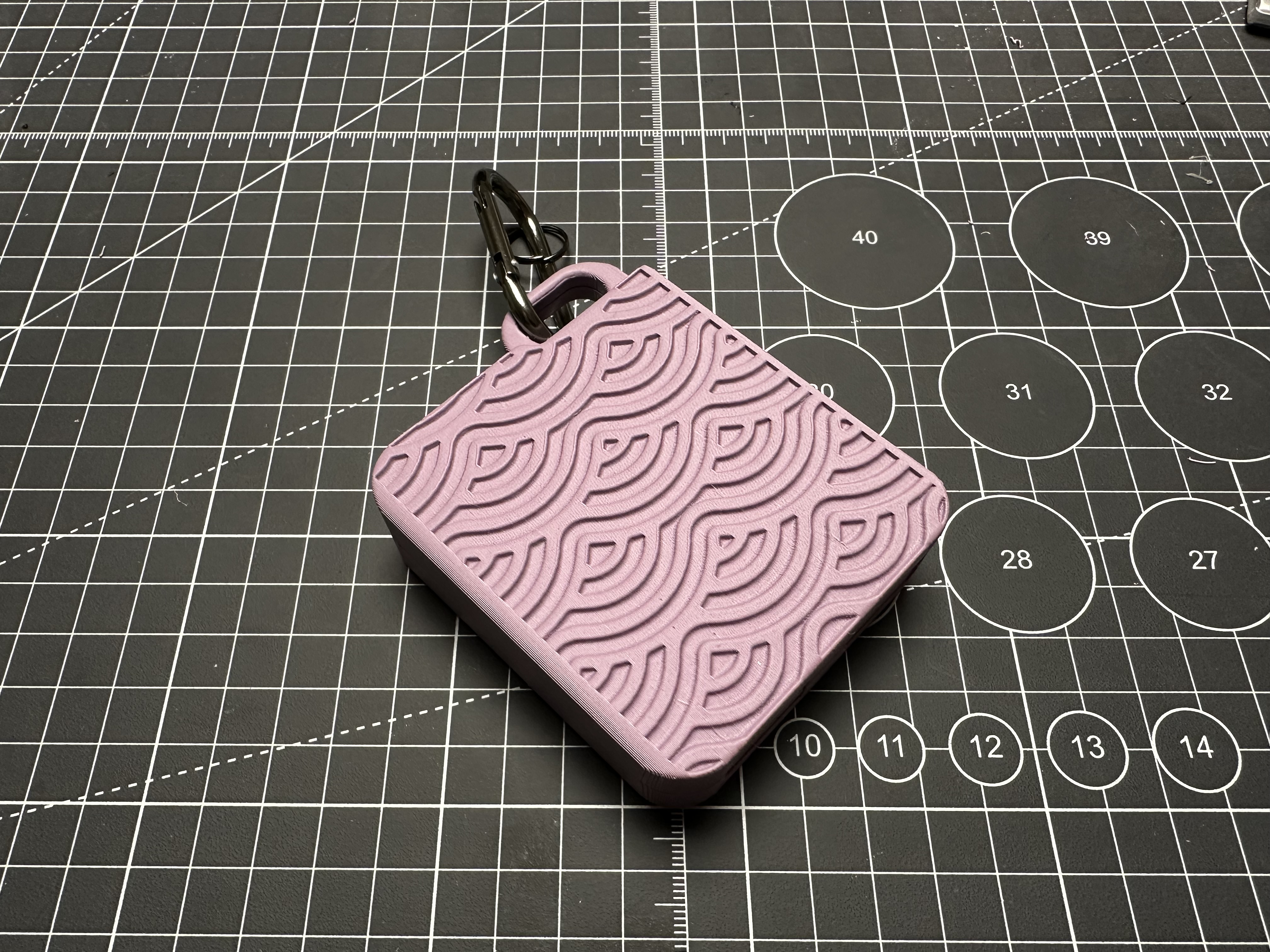 Retainer box with Japanese design