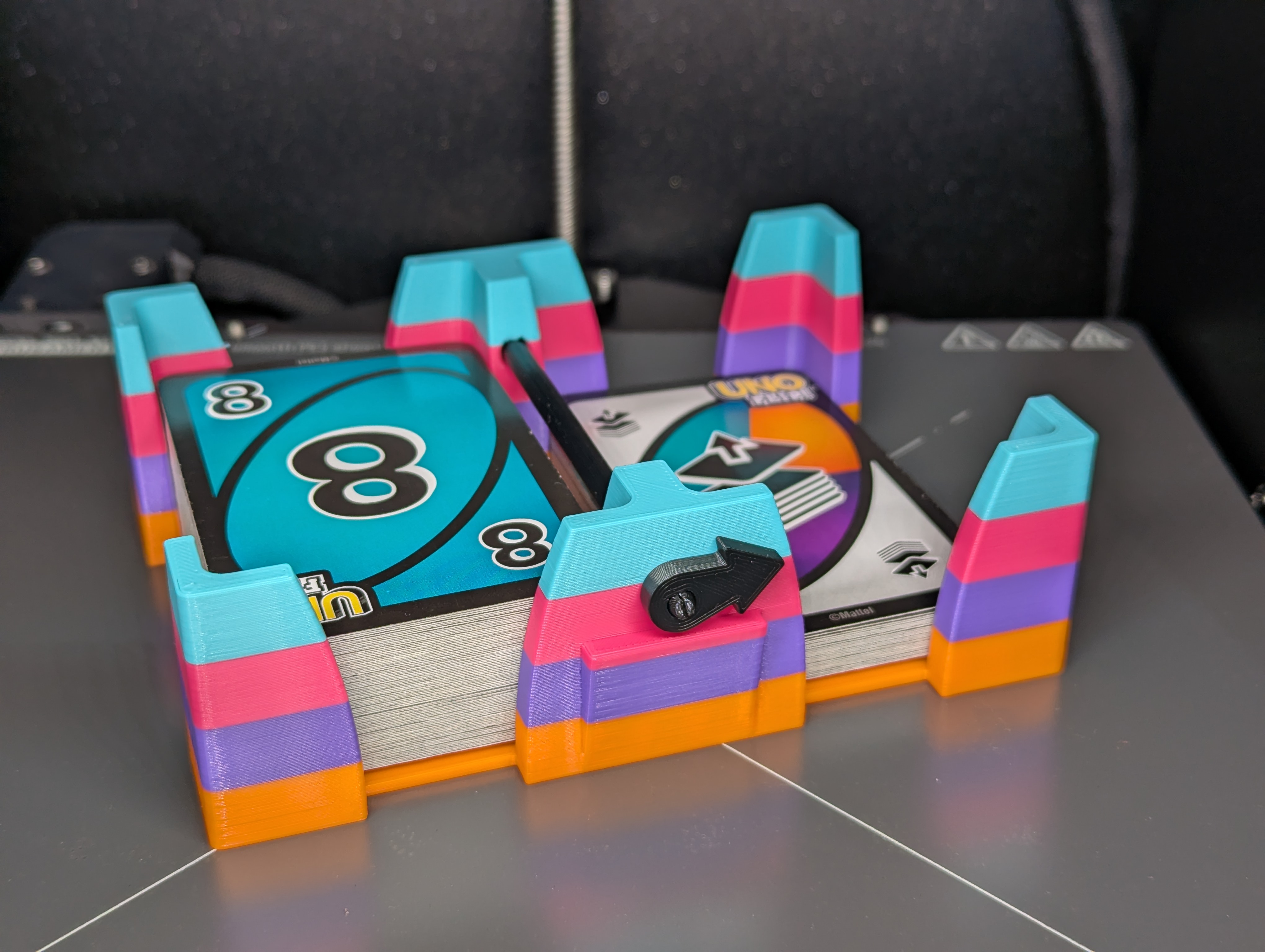 UNO Card Holder (with direction indicators) - Remix