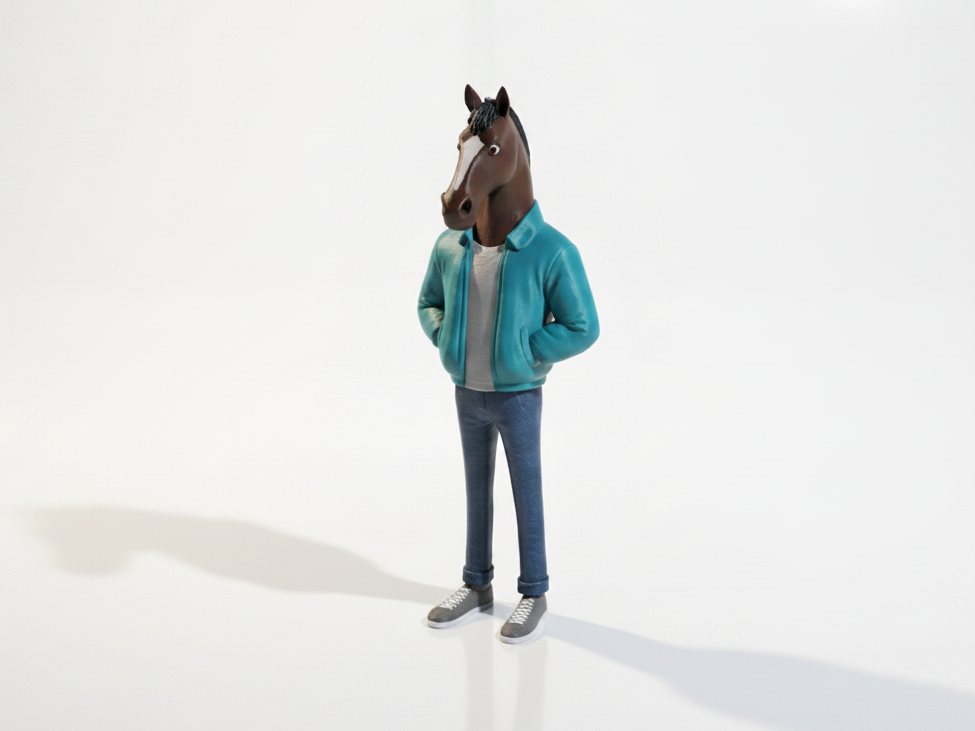 BoJack Horseman Figurine Cartoons 3D Printable
