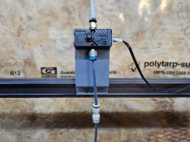Sovol SV08 mount for BTT Smart Filament Sensor V2 Back and Right Variations