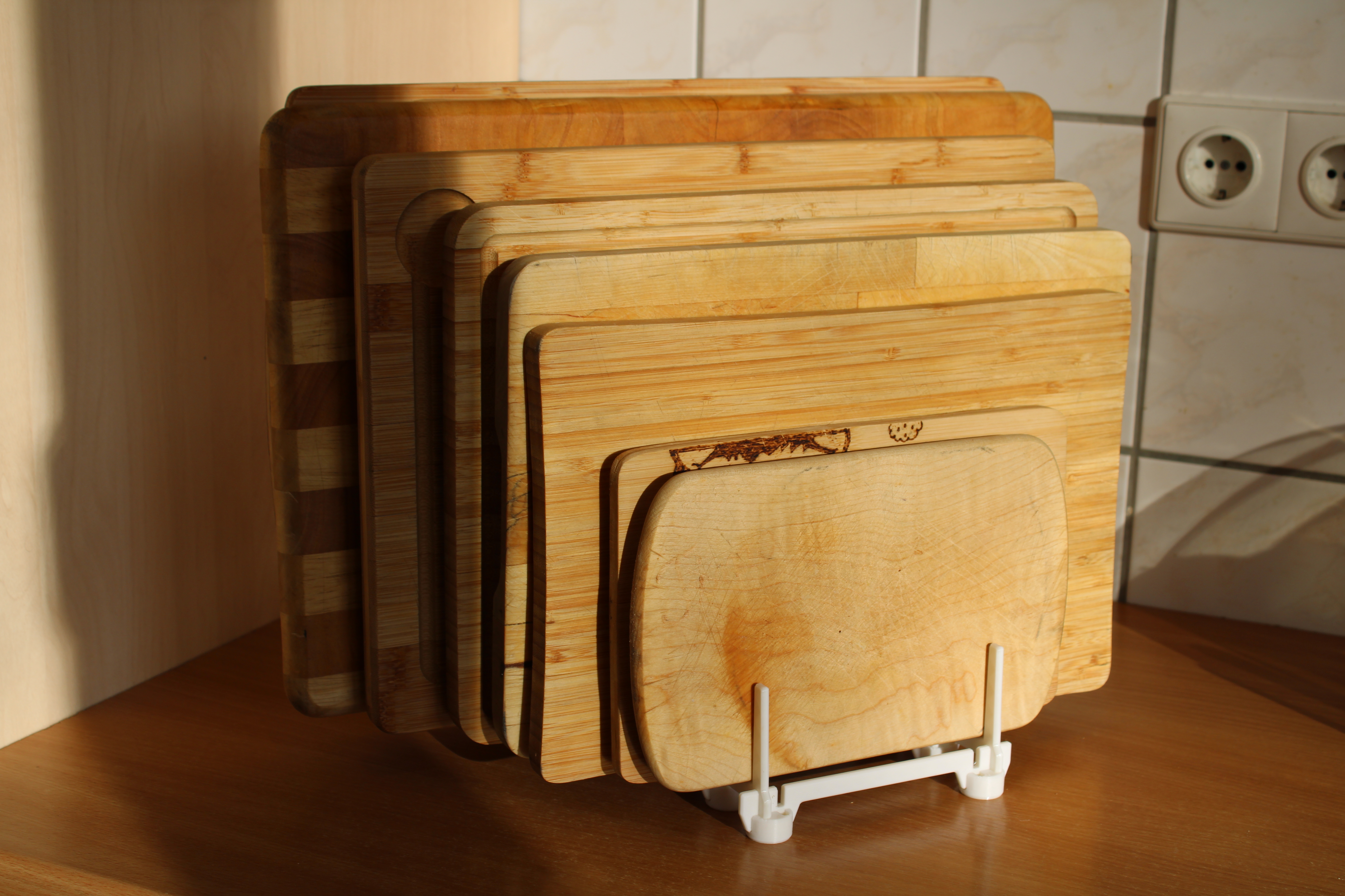 Cutting Board Holder | Chopping Board Rack | Modular Panel Stand