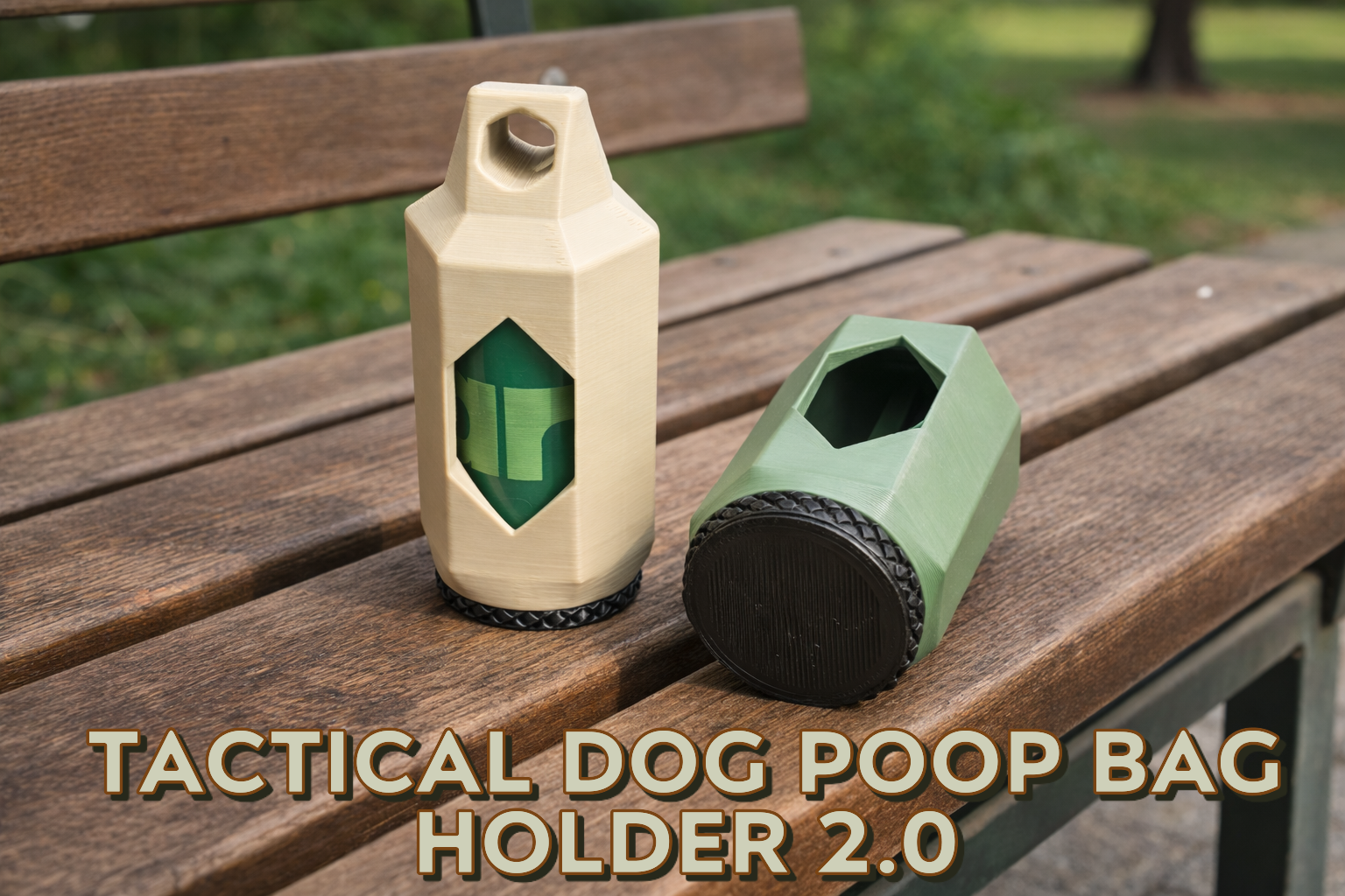 Tactical Dog Poop Bag Holder 2.0