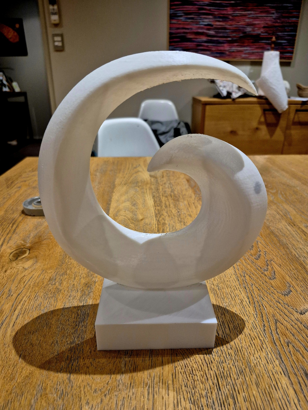 Koru statue