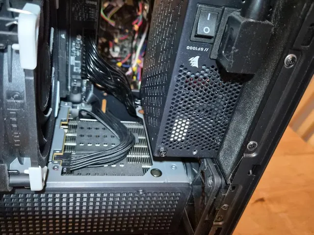 CH160 Plus SFX PSU backwards mount