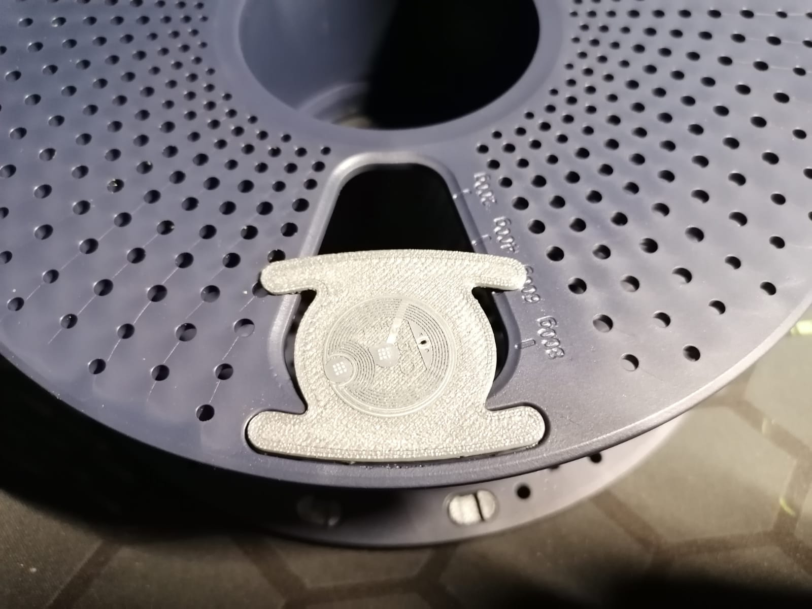 Reusable NFC Tag Clip for Sunlu Filament Spools (Anycubic ACE Compatible)