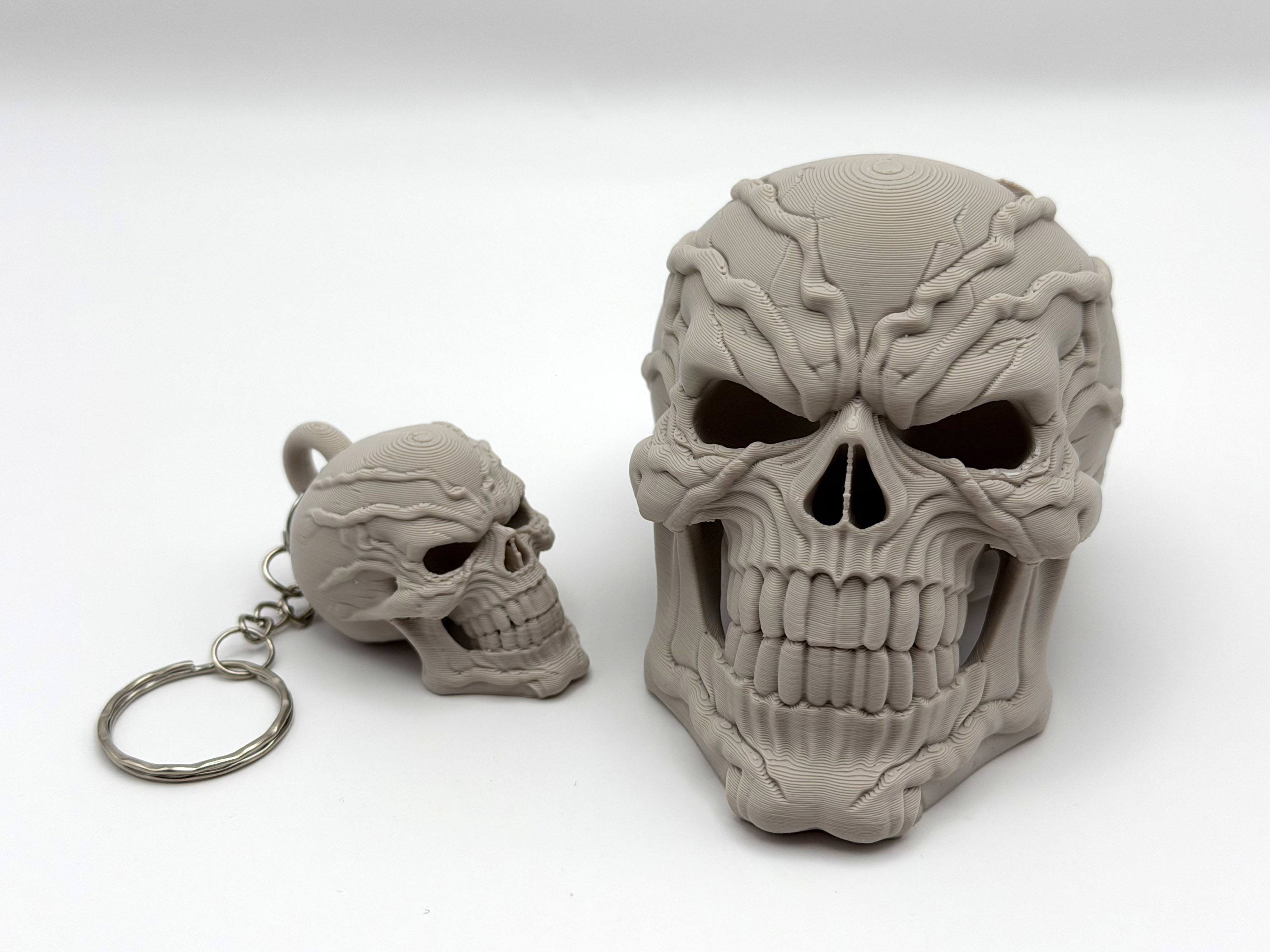 Evil Veins Skull & Keychain Version
