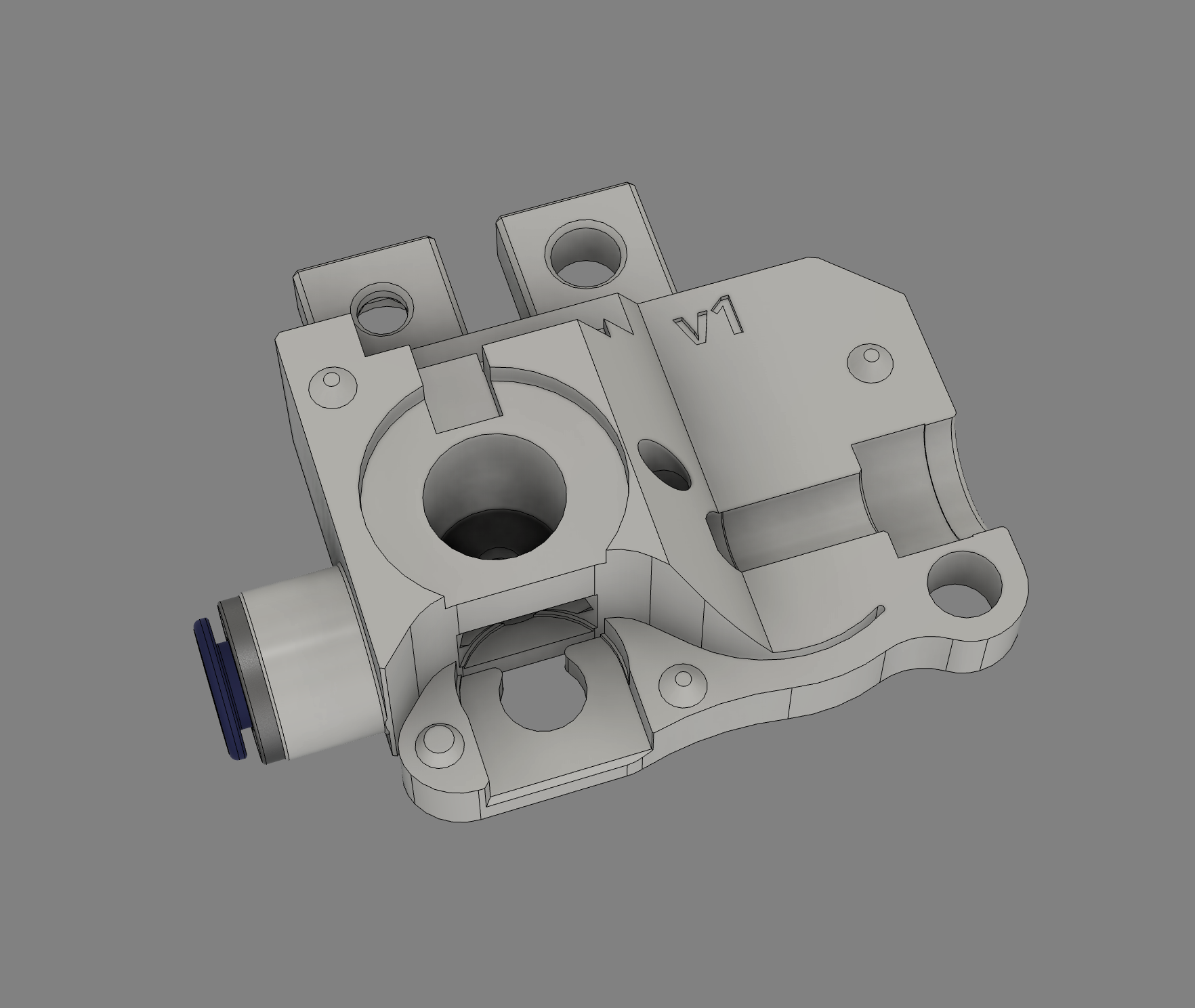 Binky with a second ECAS coupler