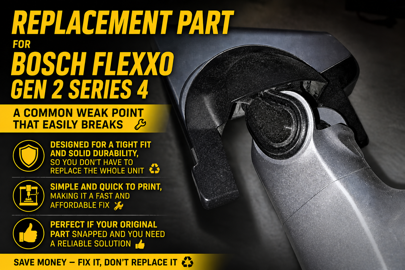Bosch Flexxo Gen 2 Series 4 Replacement Clip