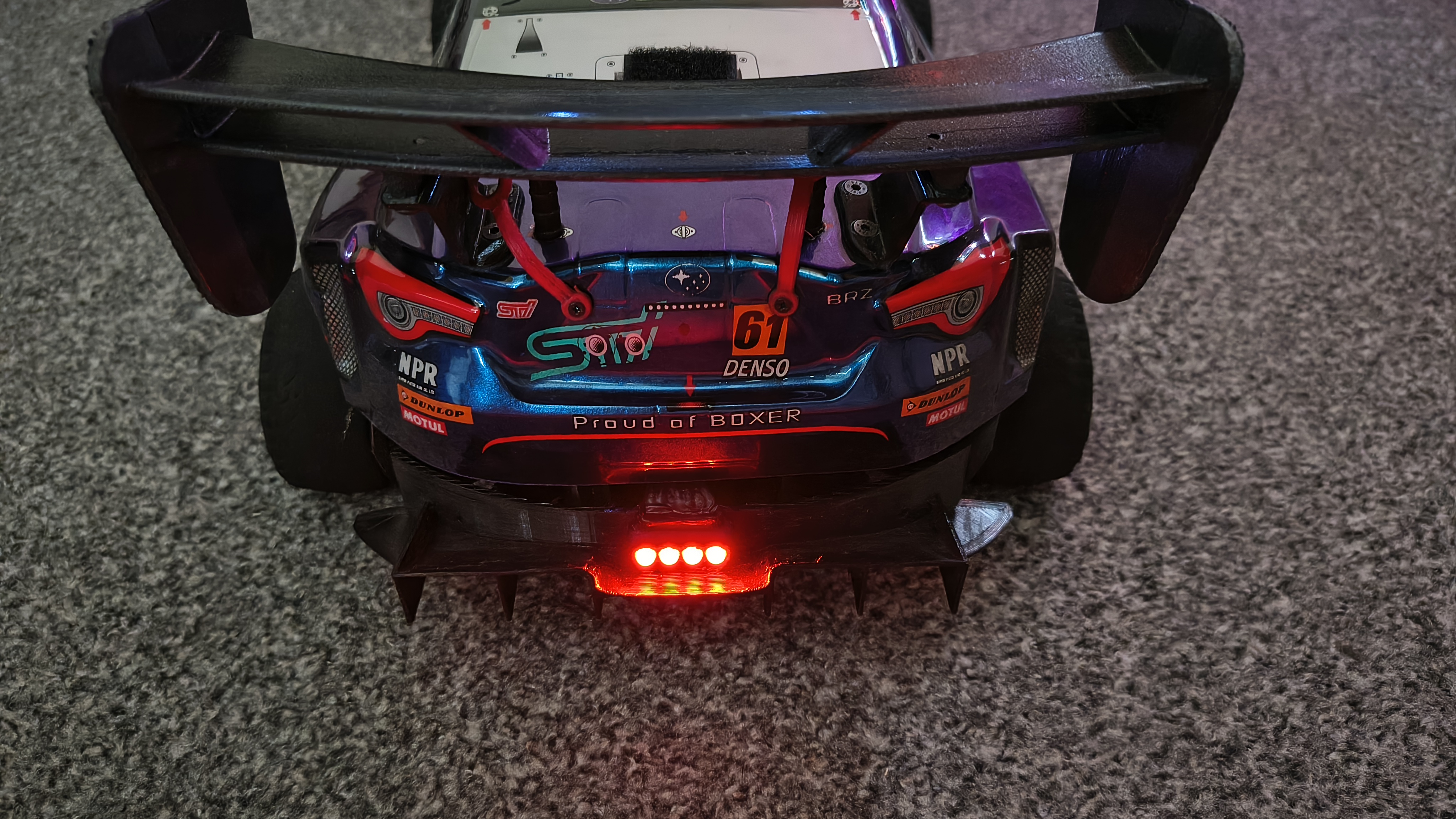 Tail ligh, pilot light for RC cars
