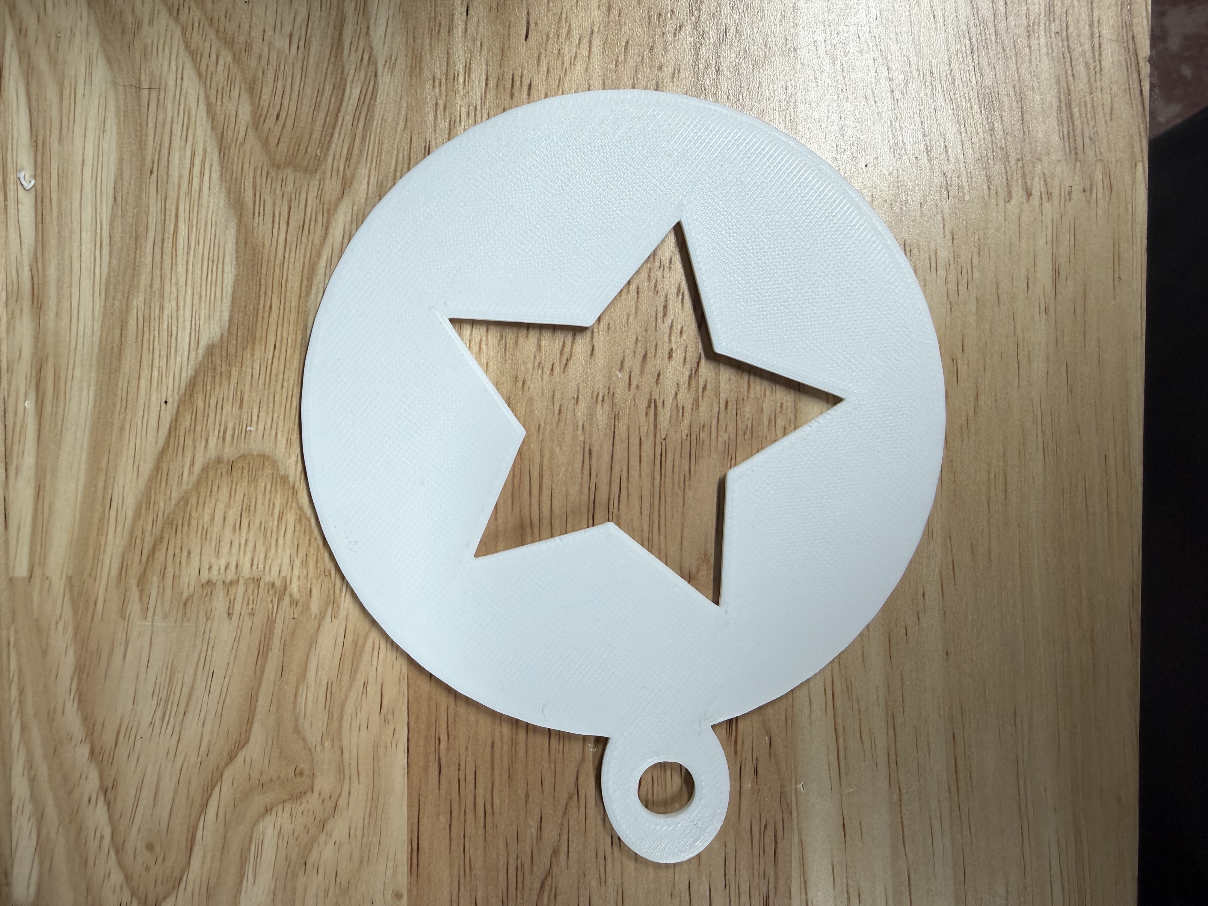 Star Latte Stencil