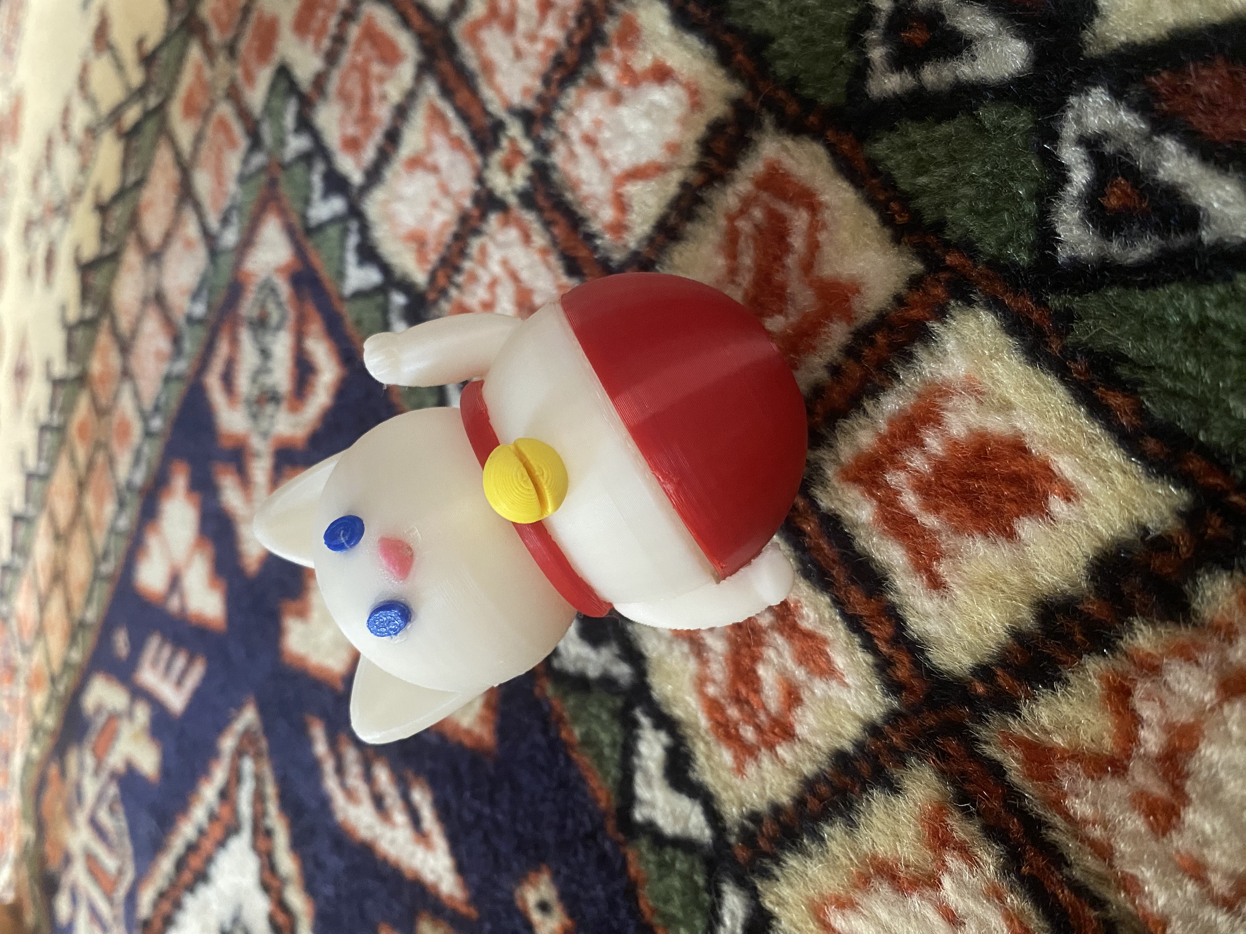 Miniatura 4 do modelo 3D A Lucky Cat Weeble!