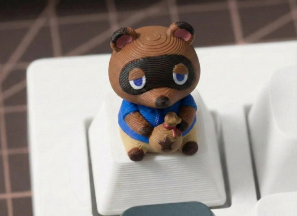 Tom Nook Keycap – Animal Crossing Inspired