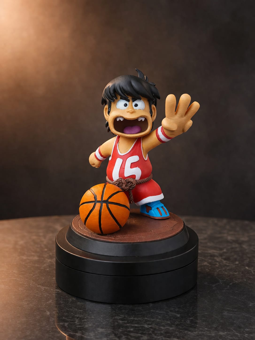 Basketball Kid Fanart - Figure + Keychain | STL + 3MF Pack