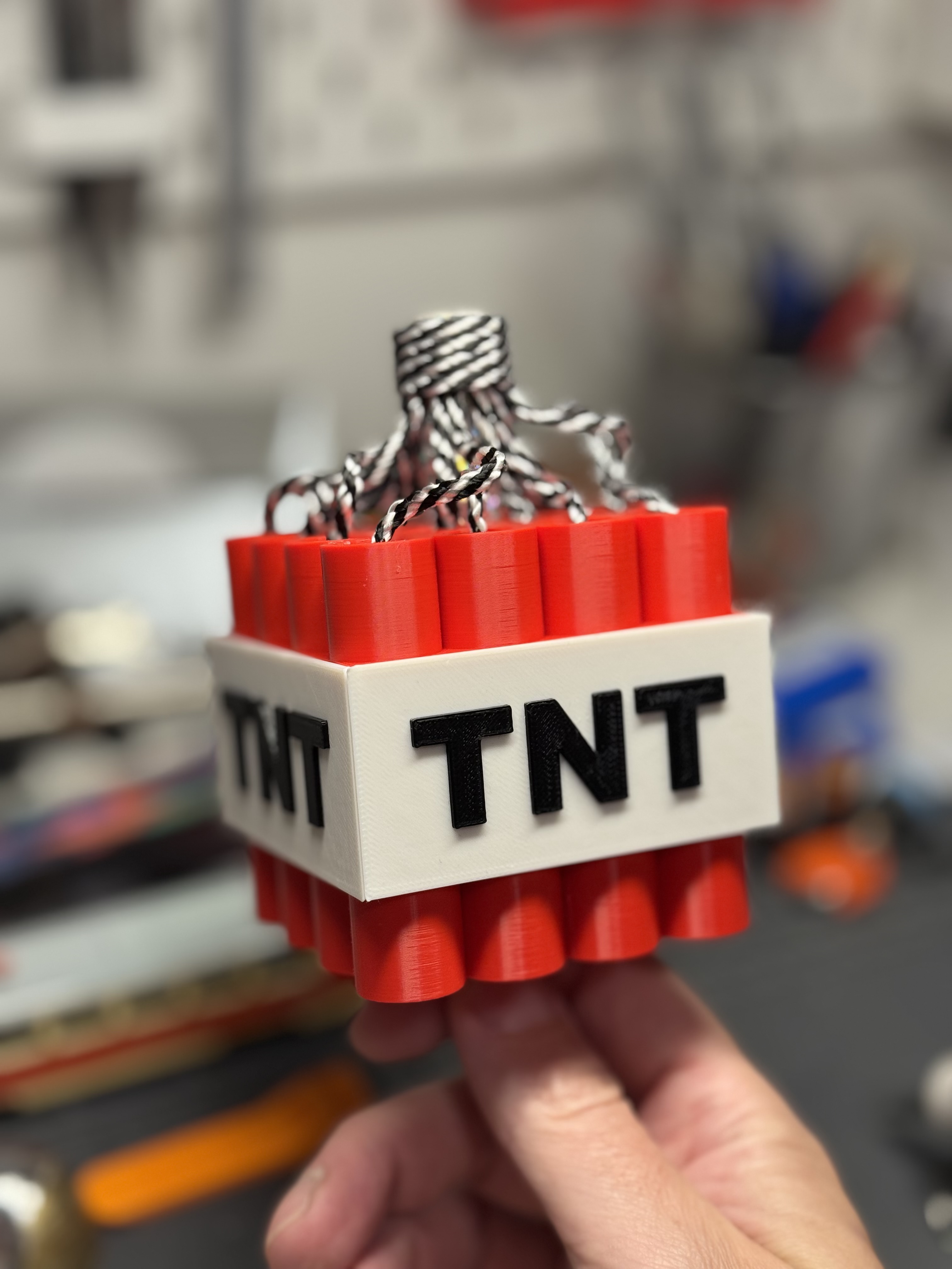 Minecraft TNT for Cake Fountain