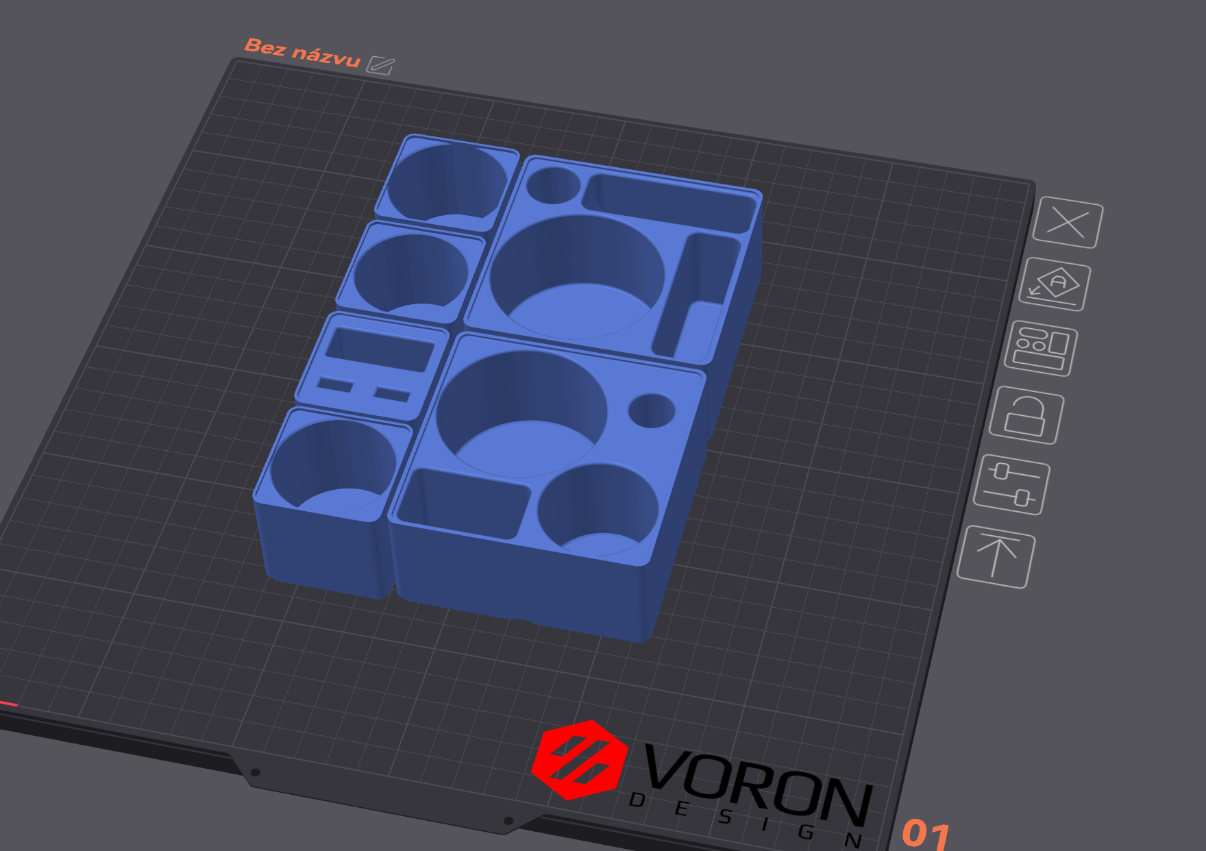 Gridfinity basic printer set